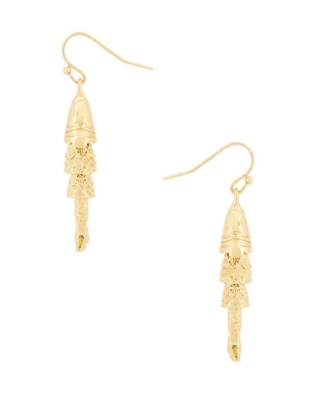 Lovers + Friends White Keanu Earring