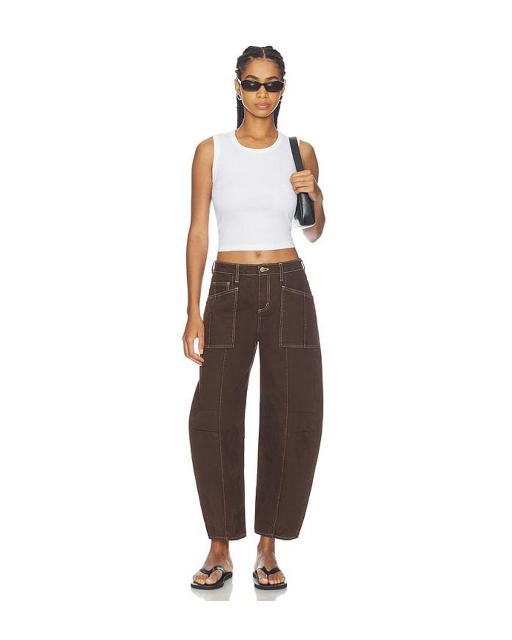 L'Agence Brown Cody High Rise Rodeo Jean