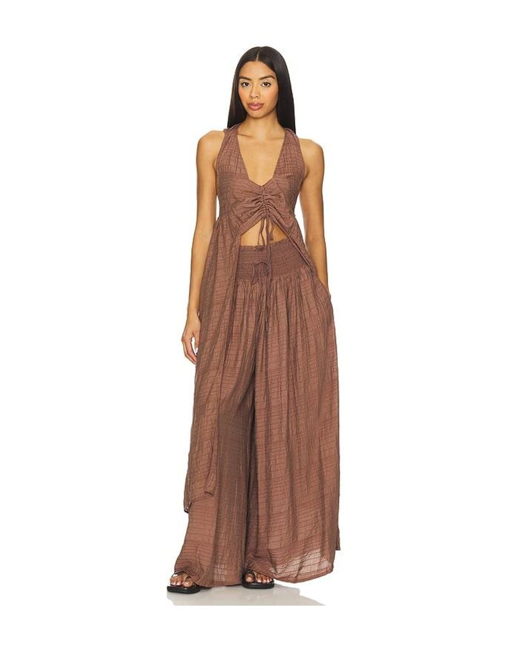 Free People Brown X Revolve Rhodes Set