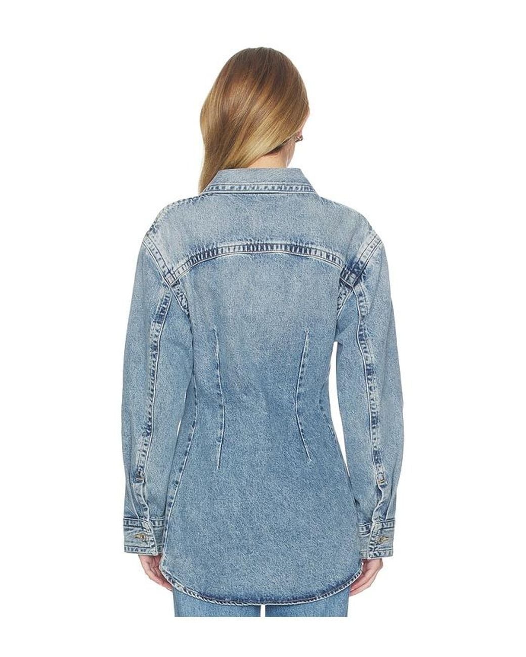 Agolde Blue Wilma Shirt