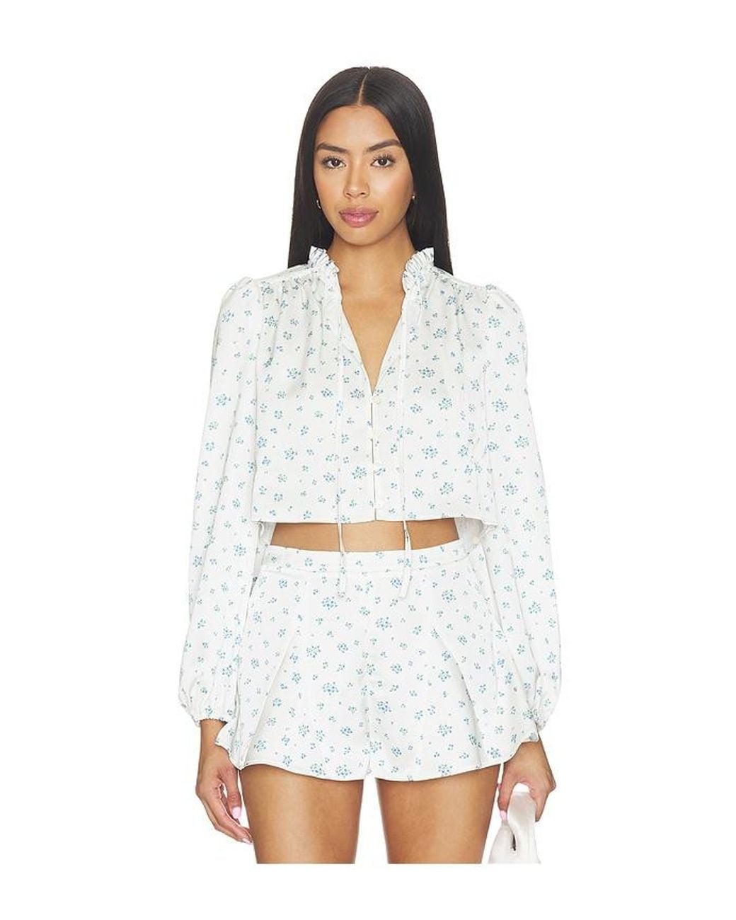 Tularosa White Dallen Top