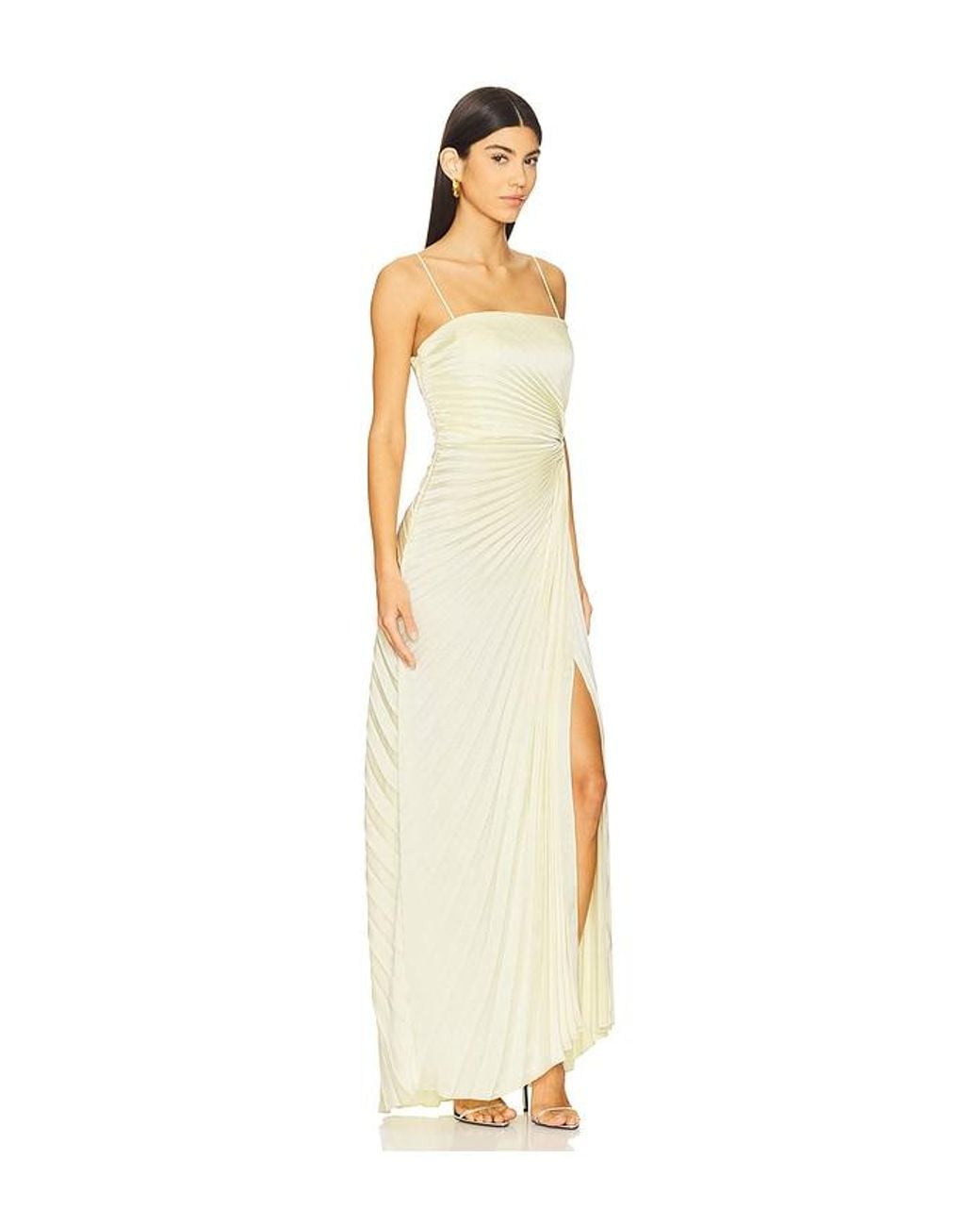 A.L.C. Metallic Layla Gown