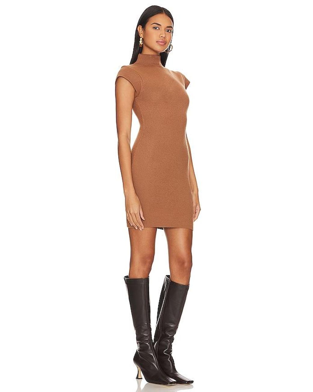 Line & Dot Natural Rumi Mini Sweater Dress