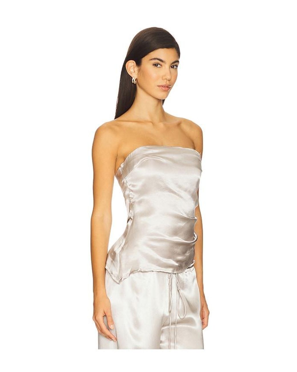 Tyler McGillivary White Estelle Tube Top