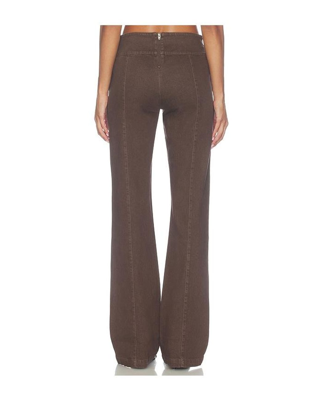 Amanda Uprichard Brown X Revolve Regency Pant
