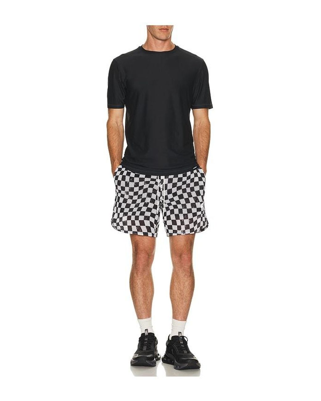 Legends Black Luka Mesh 7 Short for men