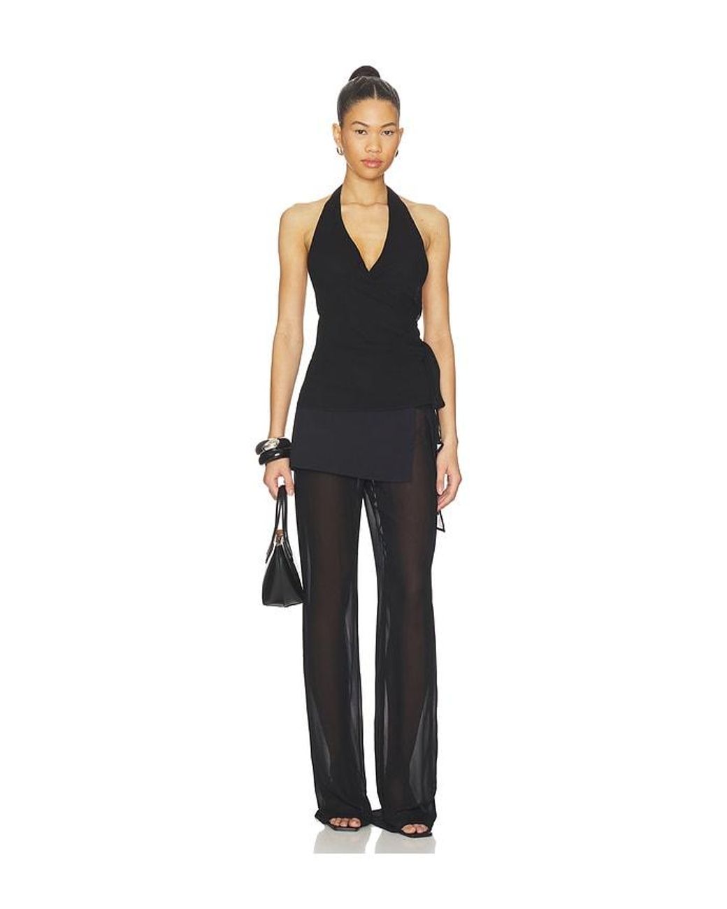 Elodie the Label Black Idris Top