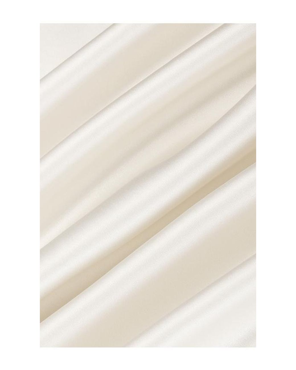 SRG White Romy Silk Skirt