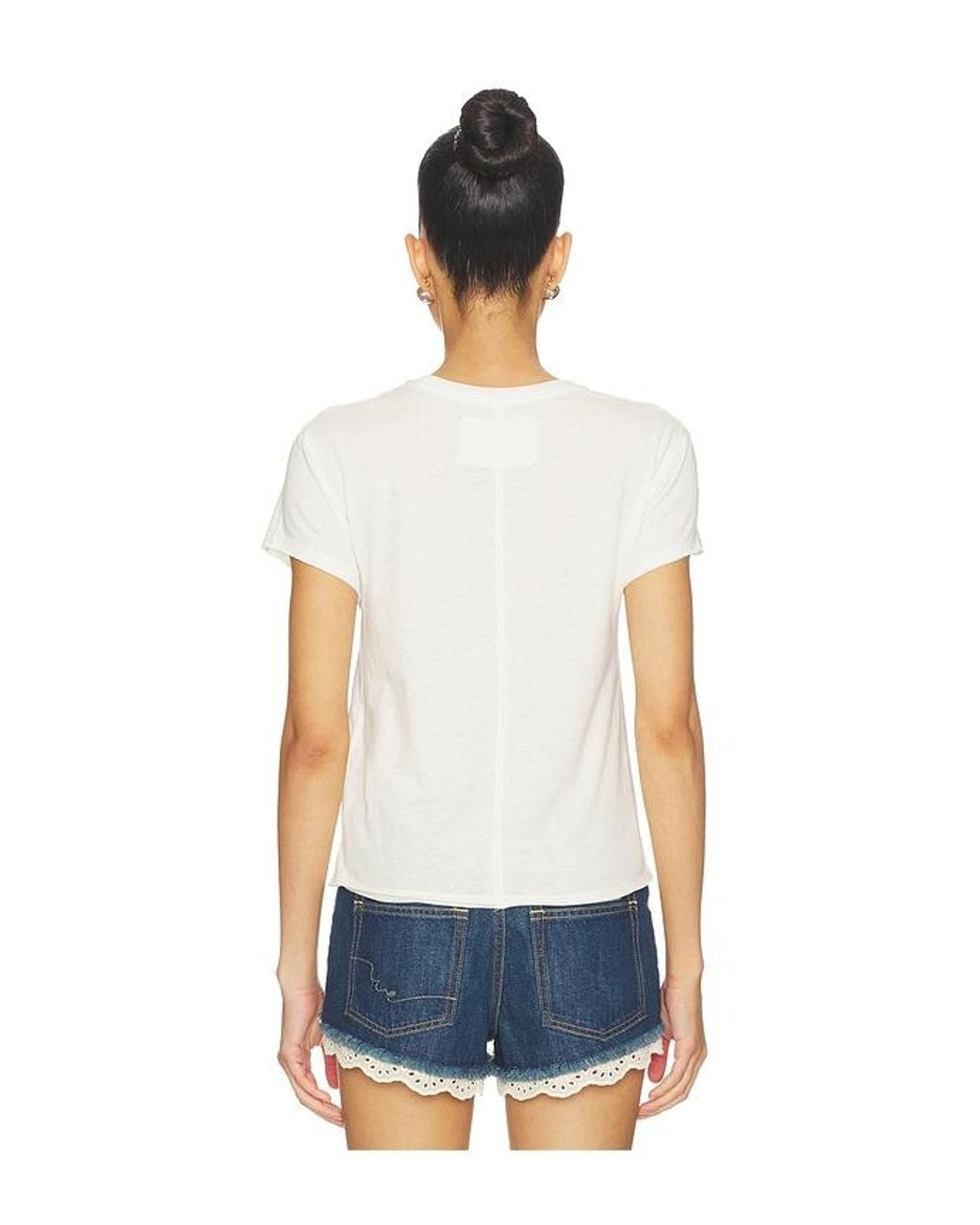 Free People Blue Nova Tee Graphic