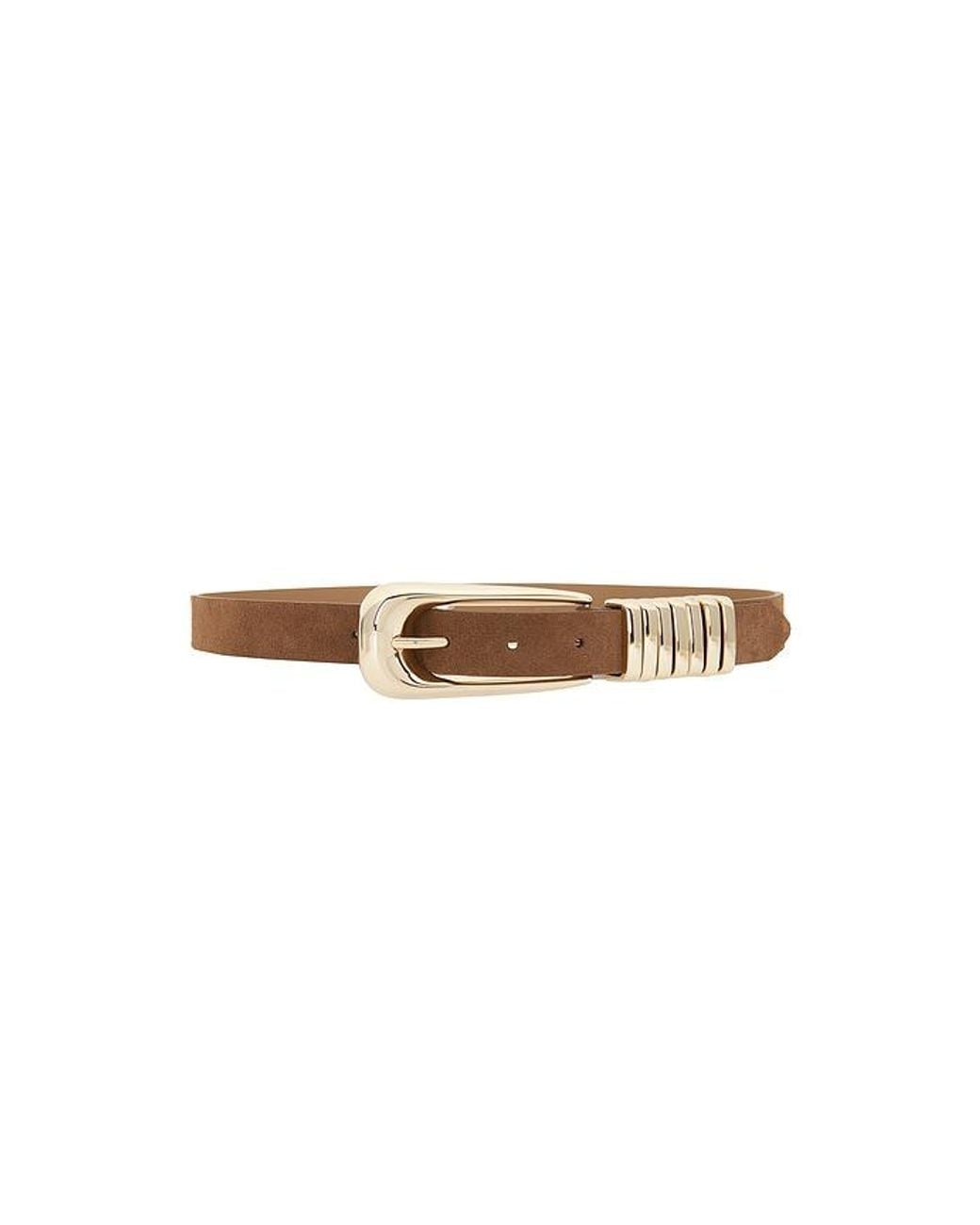 Ettika White Metal Core Belt