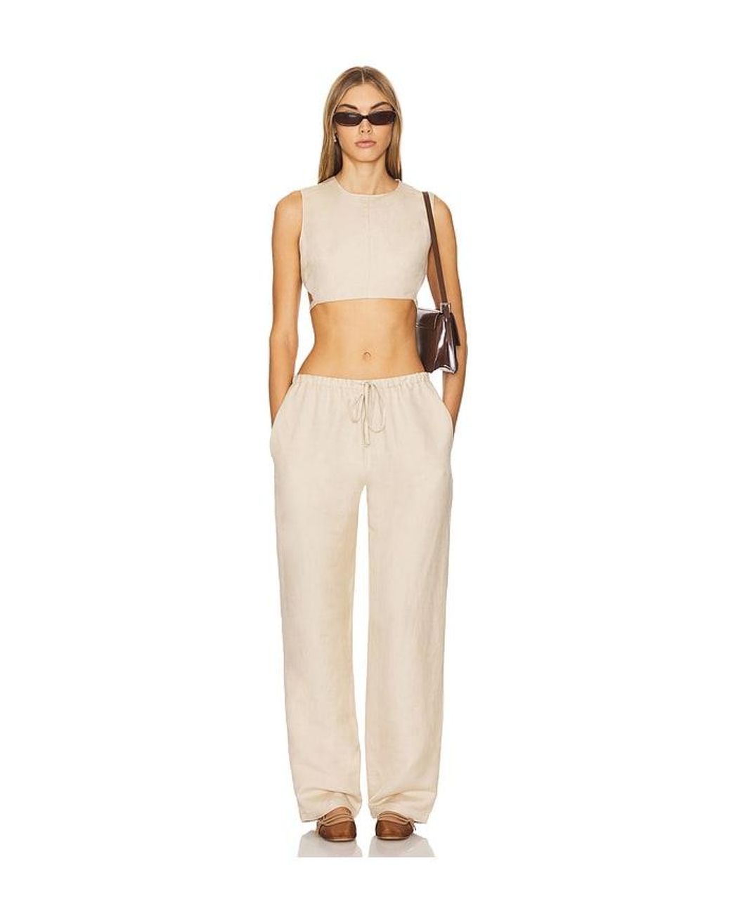 Lioness White Ride With Me Pant
