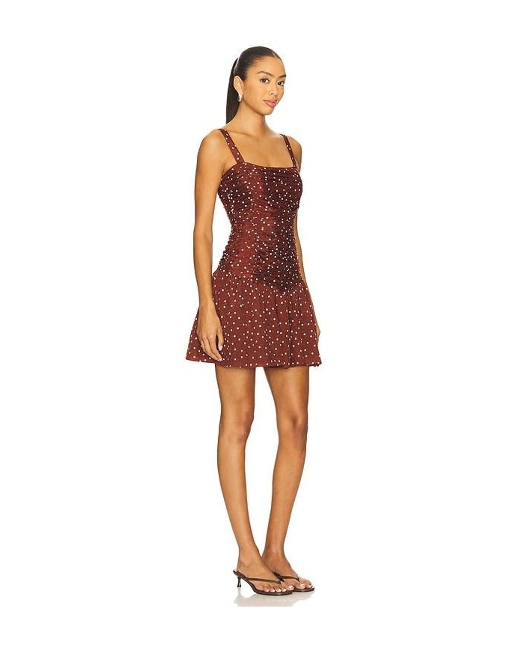 Saylor Red Posy Dress