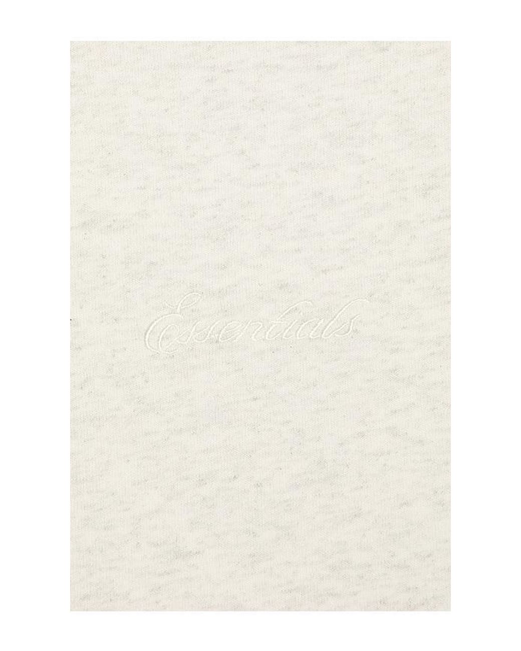 Fear Of God White Signature Baseball Tee for men
