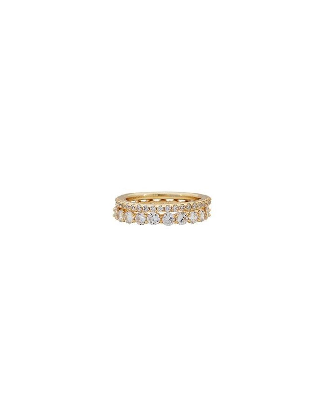 Shashi White Ring-Set Vroom