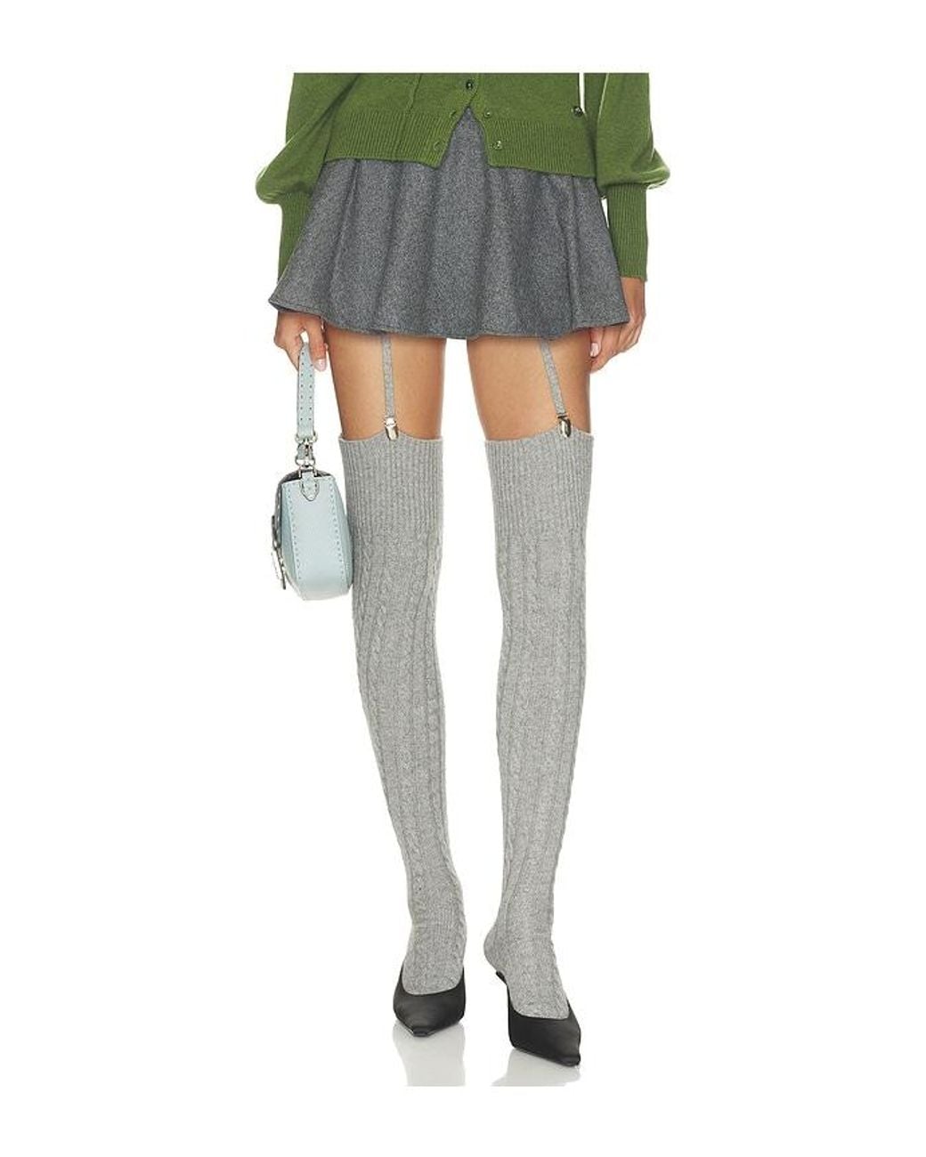 Sandy Liang Green Helio Skort
