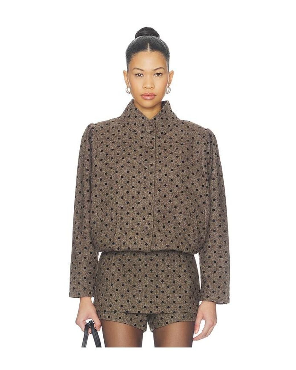Line & Dot Brown Millie Jacket