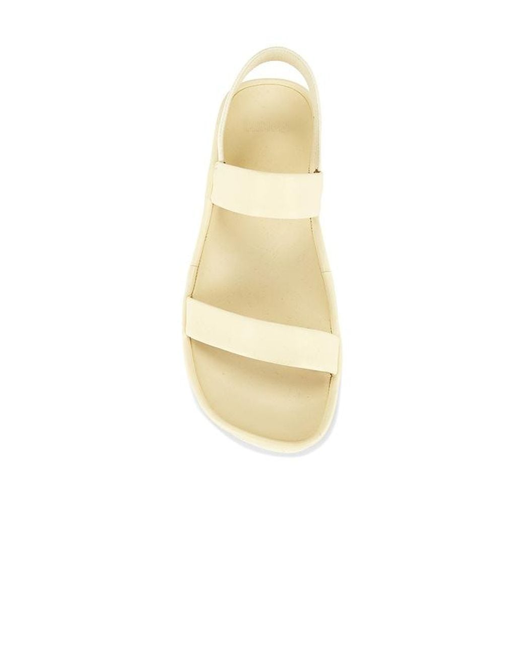Camper White Right Isla Sandal