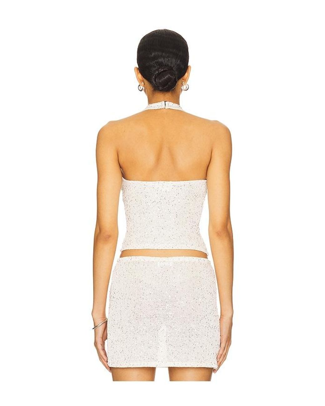 Lovers + Friends White Dahlia Top