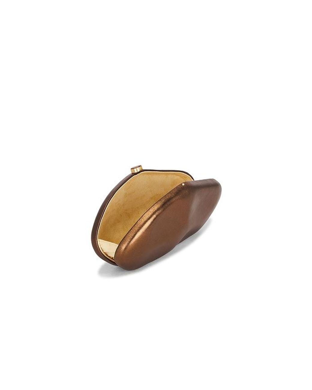 Cult Gaia Brown The Caldera Clutch