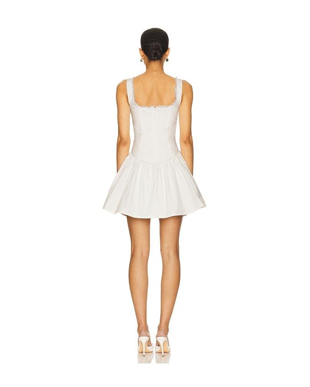 MAJORELLE White Cynthia Mini Dress