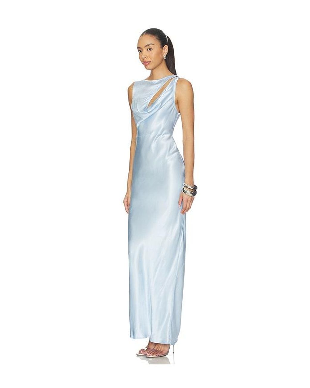 SNDY'S White Jessie Maxi Dress