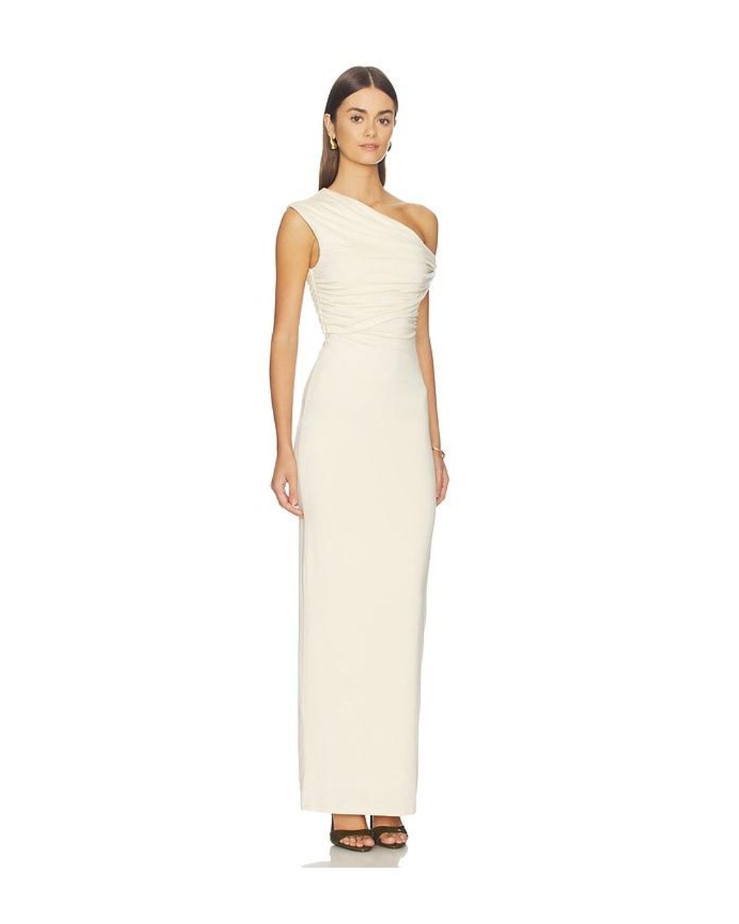 superdown White Alessia Maxi Dress