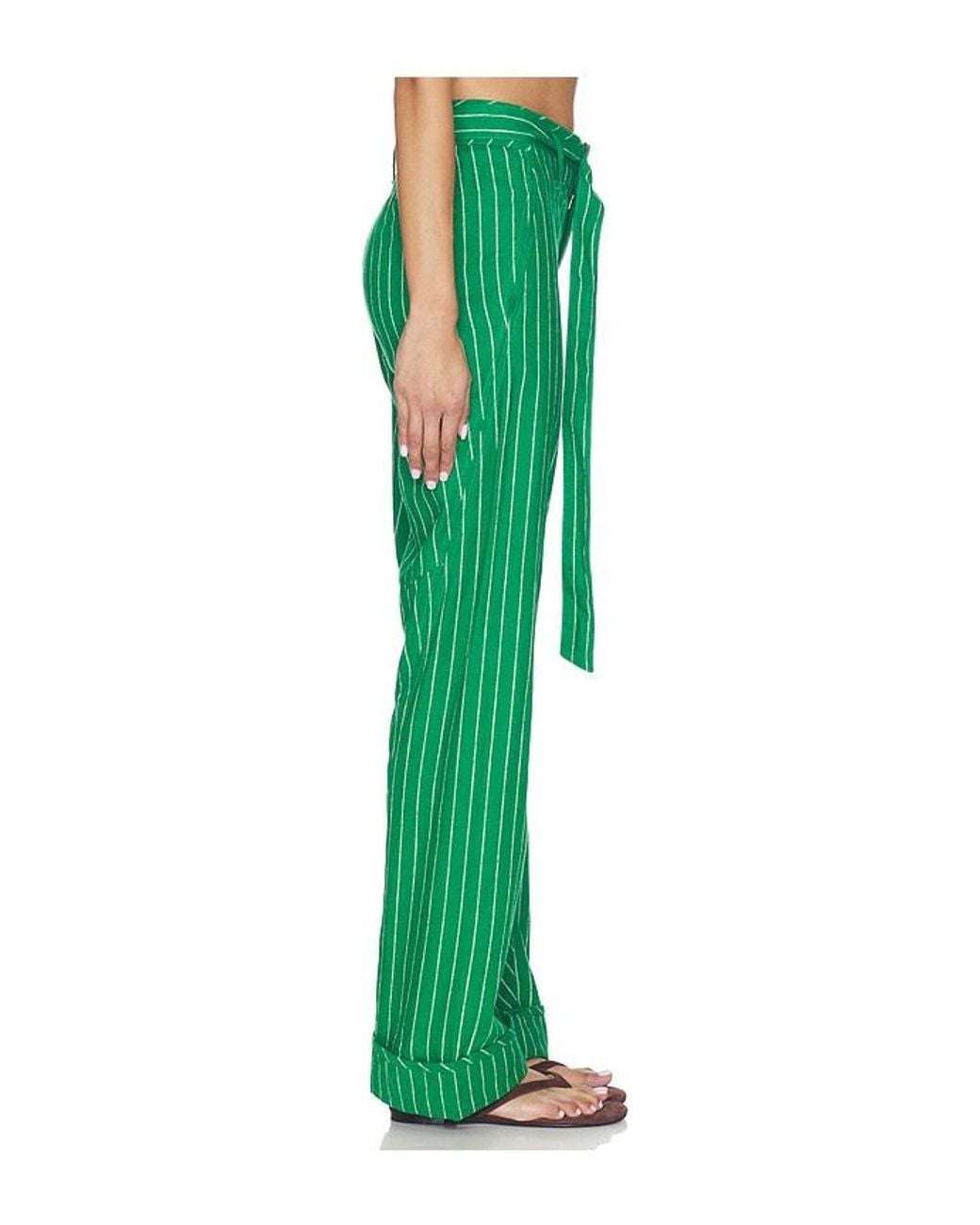 Free People Green X Revolve Raise The Stakes Pant