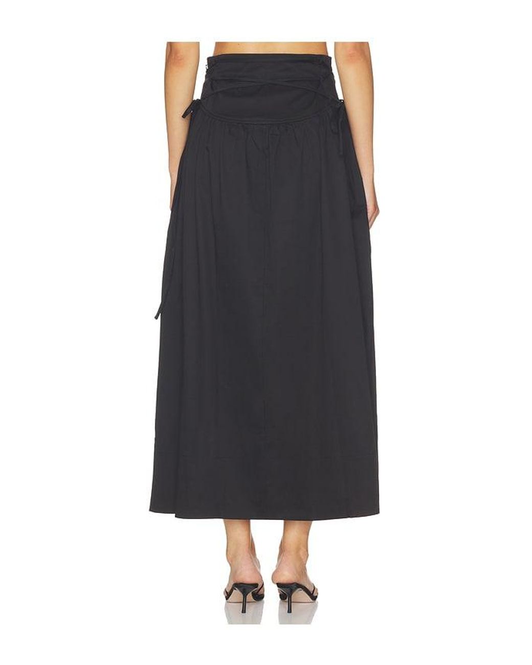 MAJORELLE Black Lyra Skirt
