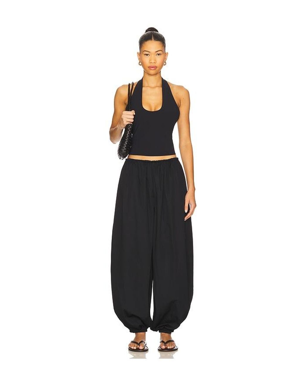 Lovers + Friends Black Emilia Pant