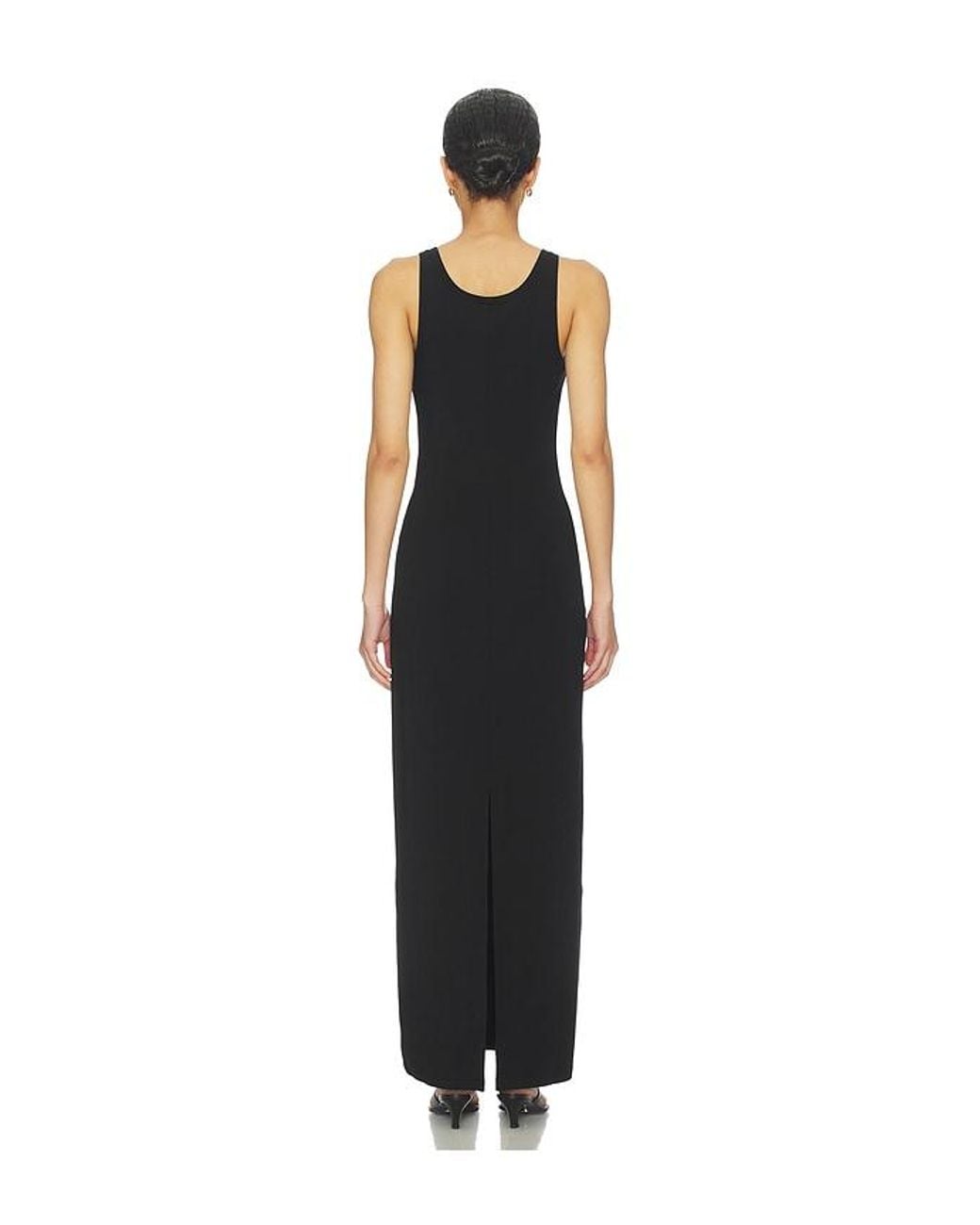 LNA Black Wade Maxi Dress