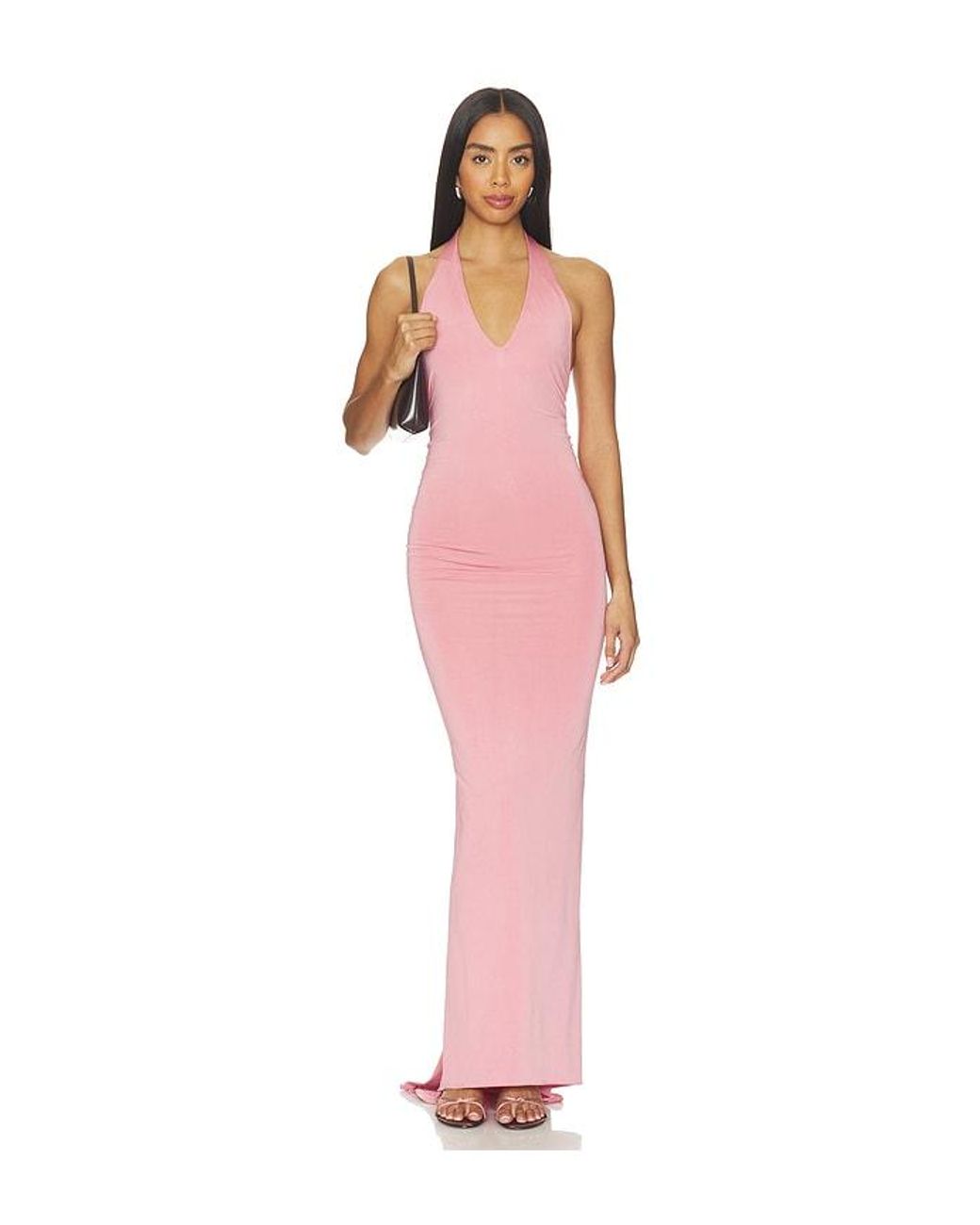 Amanda Uprichard Pink Esther Gown