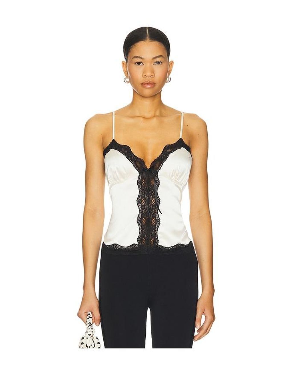 GUIZIO White Blair Top