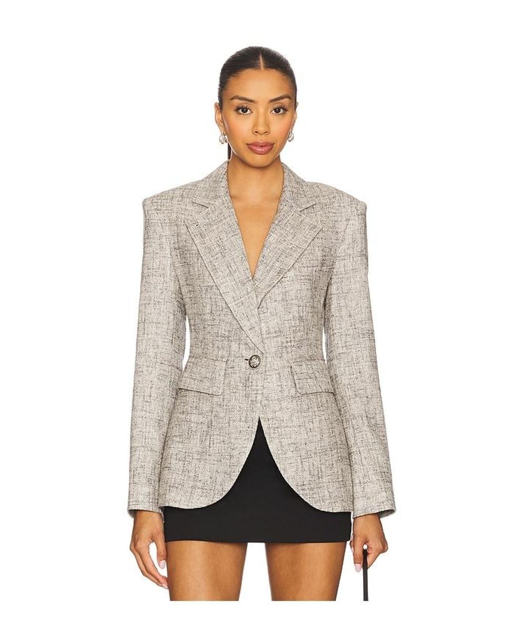 Smythe White Seamed Blazer