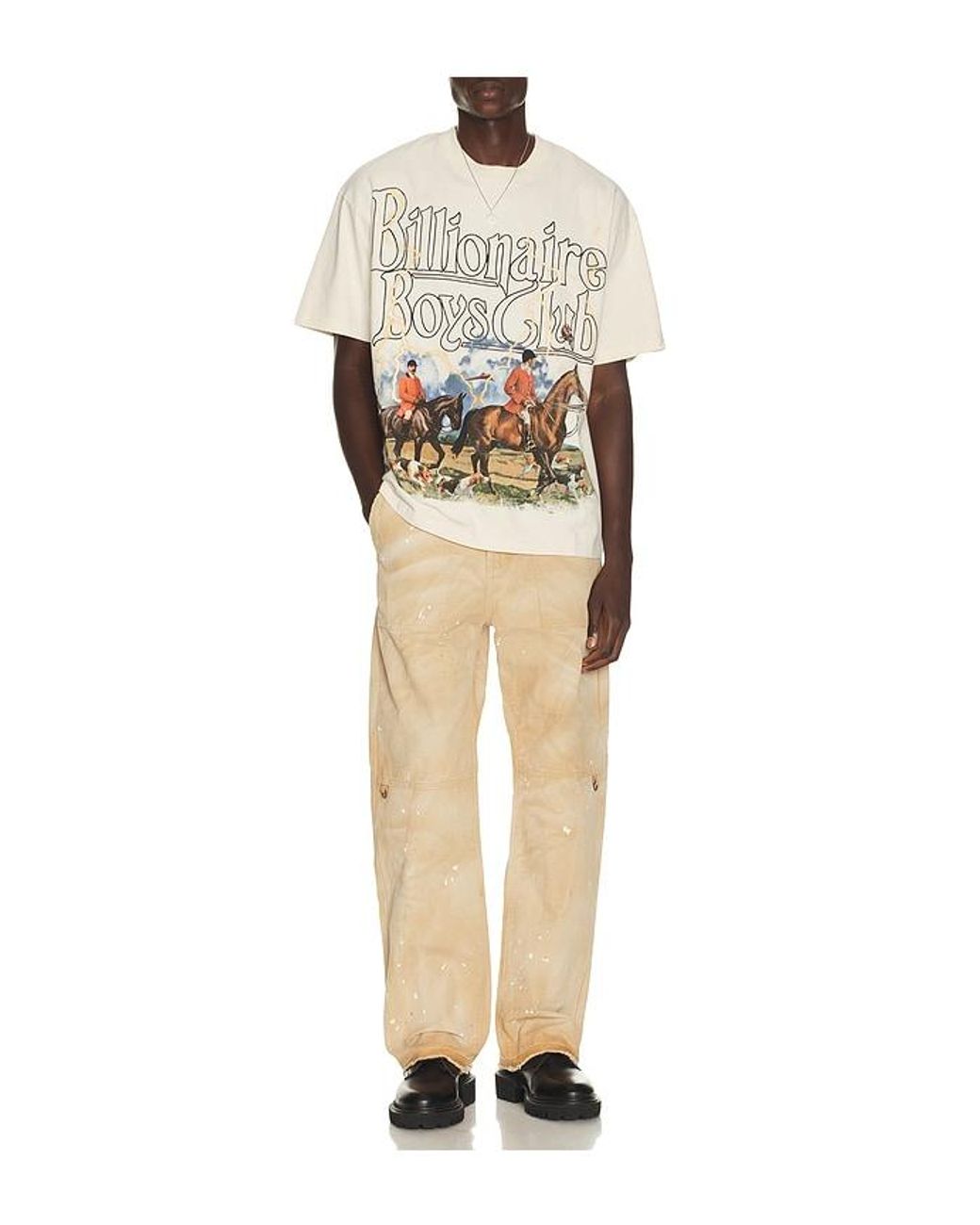 BBCICECREAM Natural Omni Jeans for men