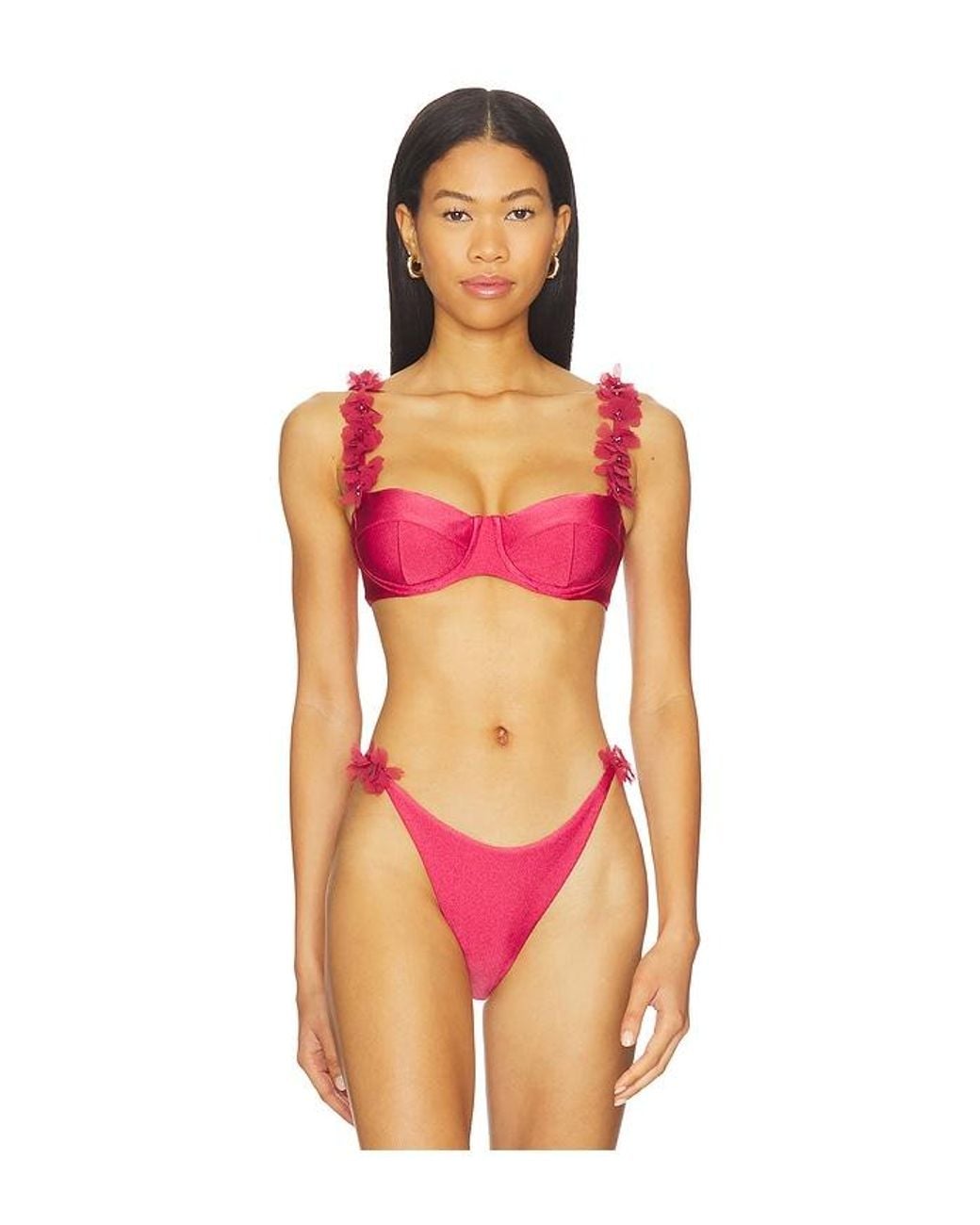 PATBO Orange Sunstone Underwire Bikini Top