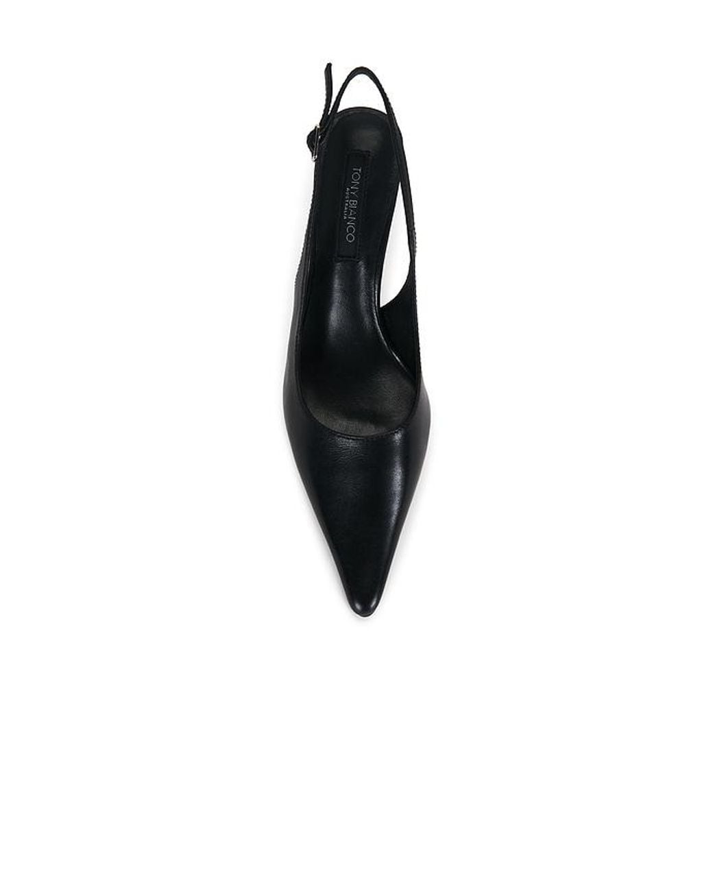 Tony Bianco Black Samar Slingback Pump