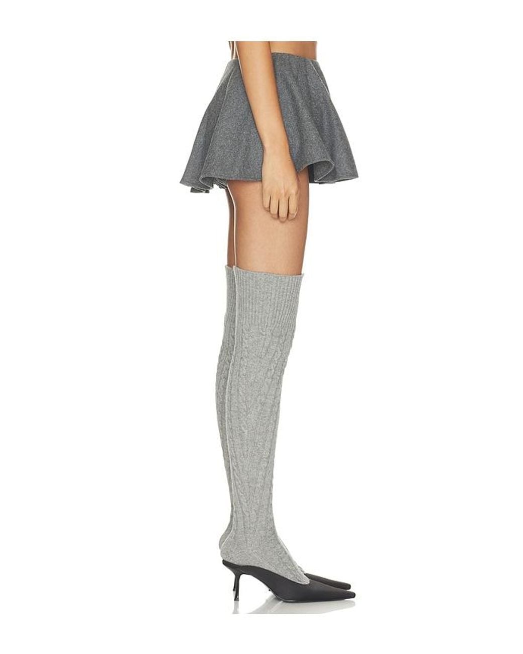 Sandy Liang Green Helio Skort