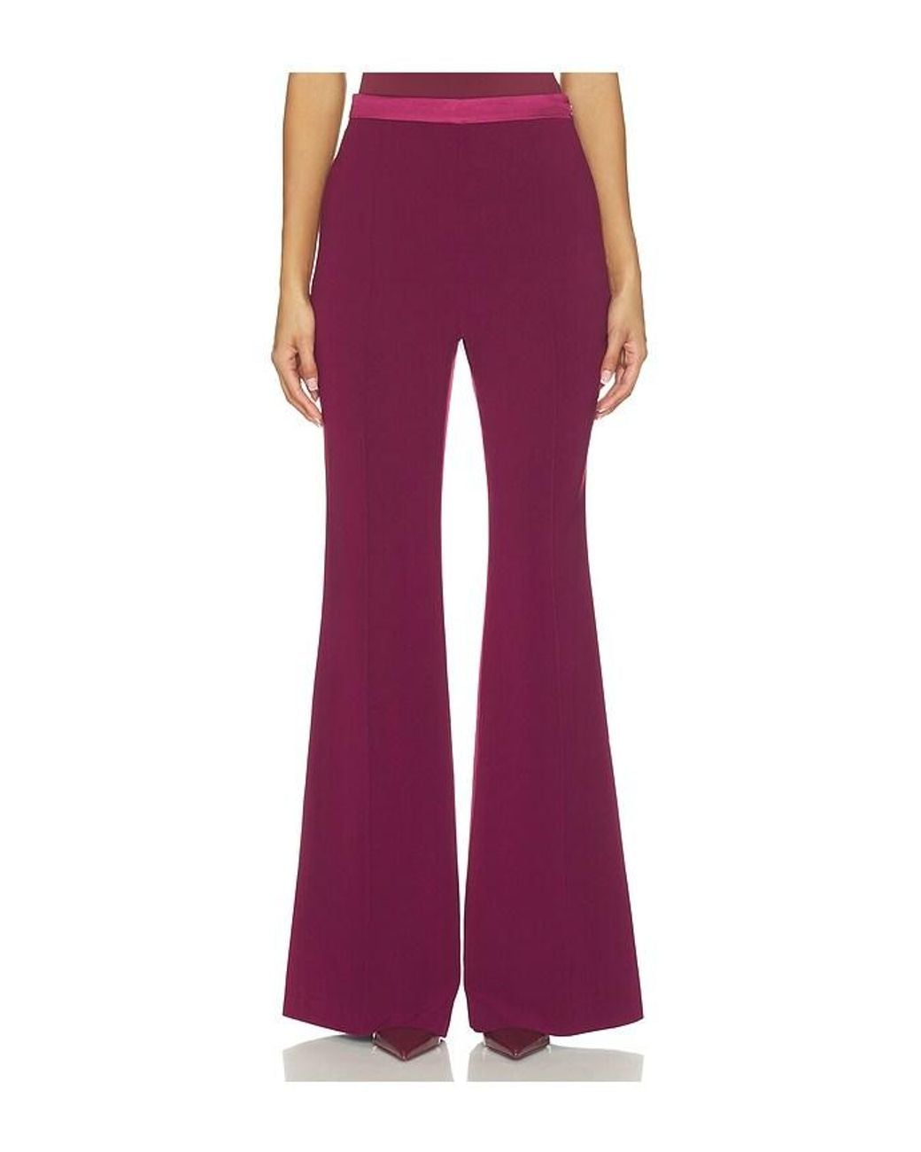 Nadine Merabi Red Charlotte Trousers