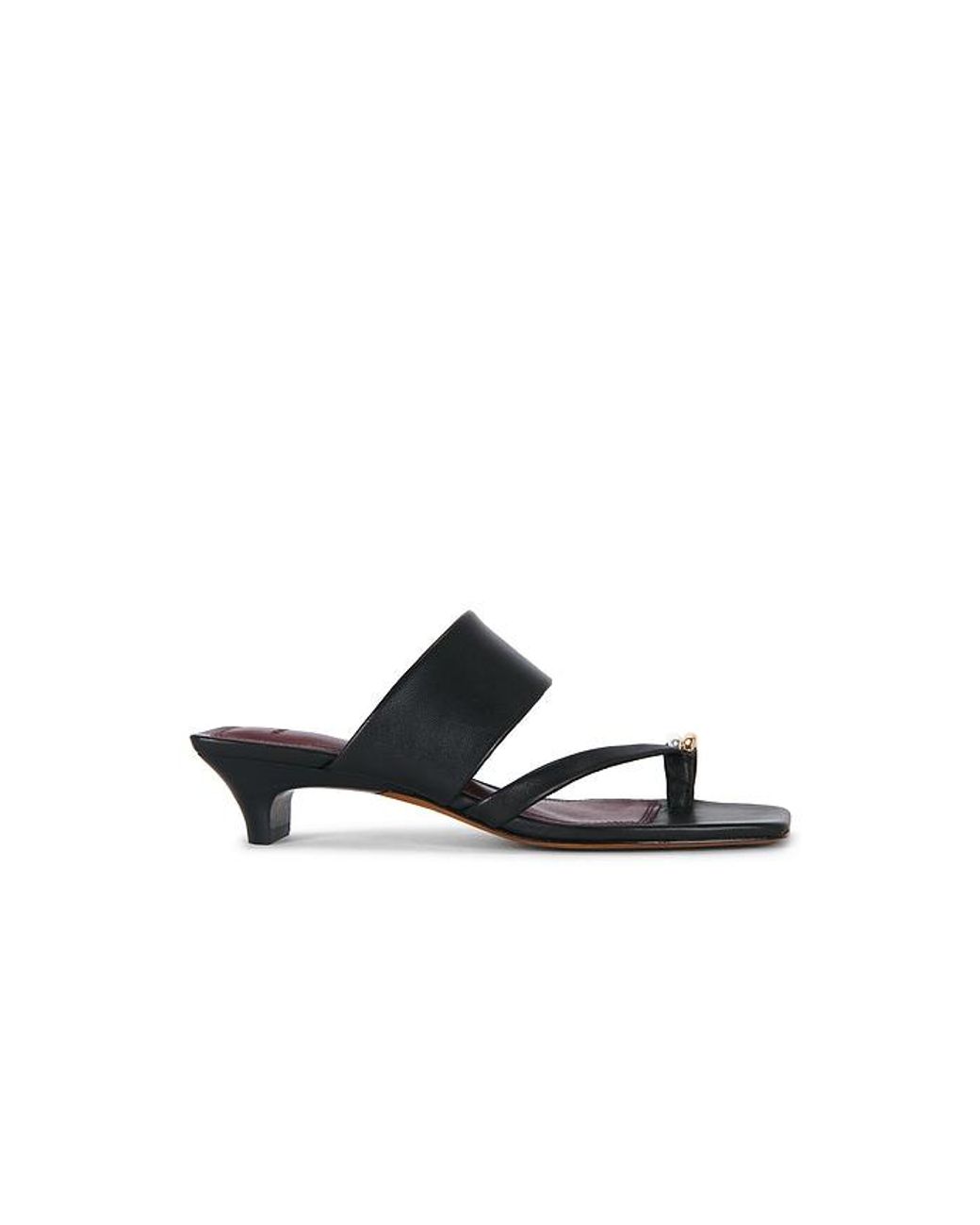 Vince Black Stacy Sandal