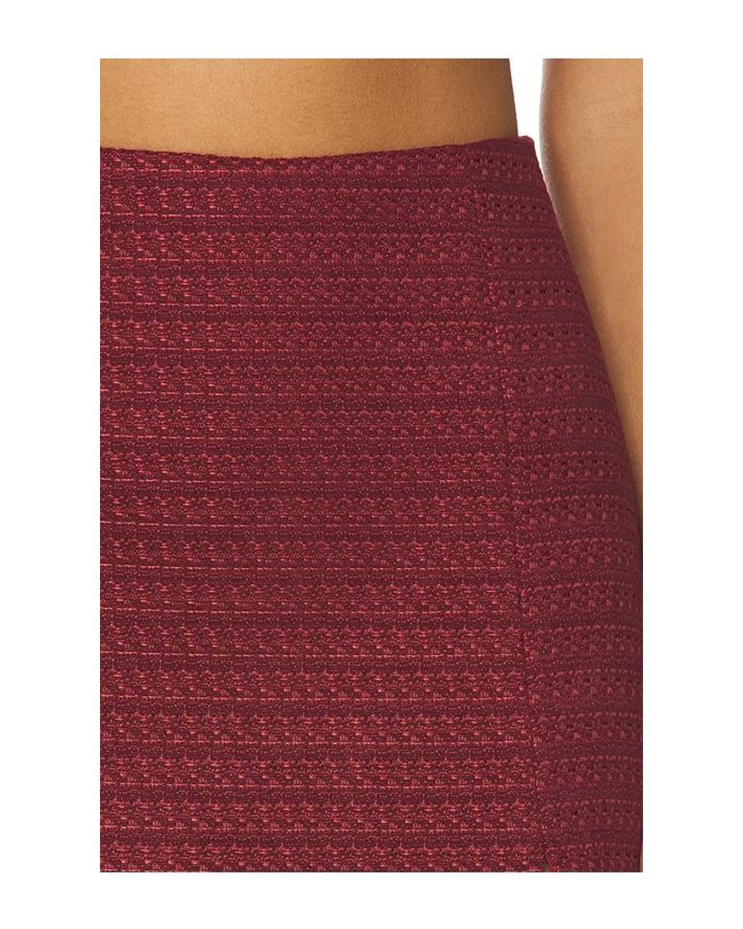 Amanda Uprichard Red Dale Skort