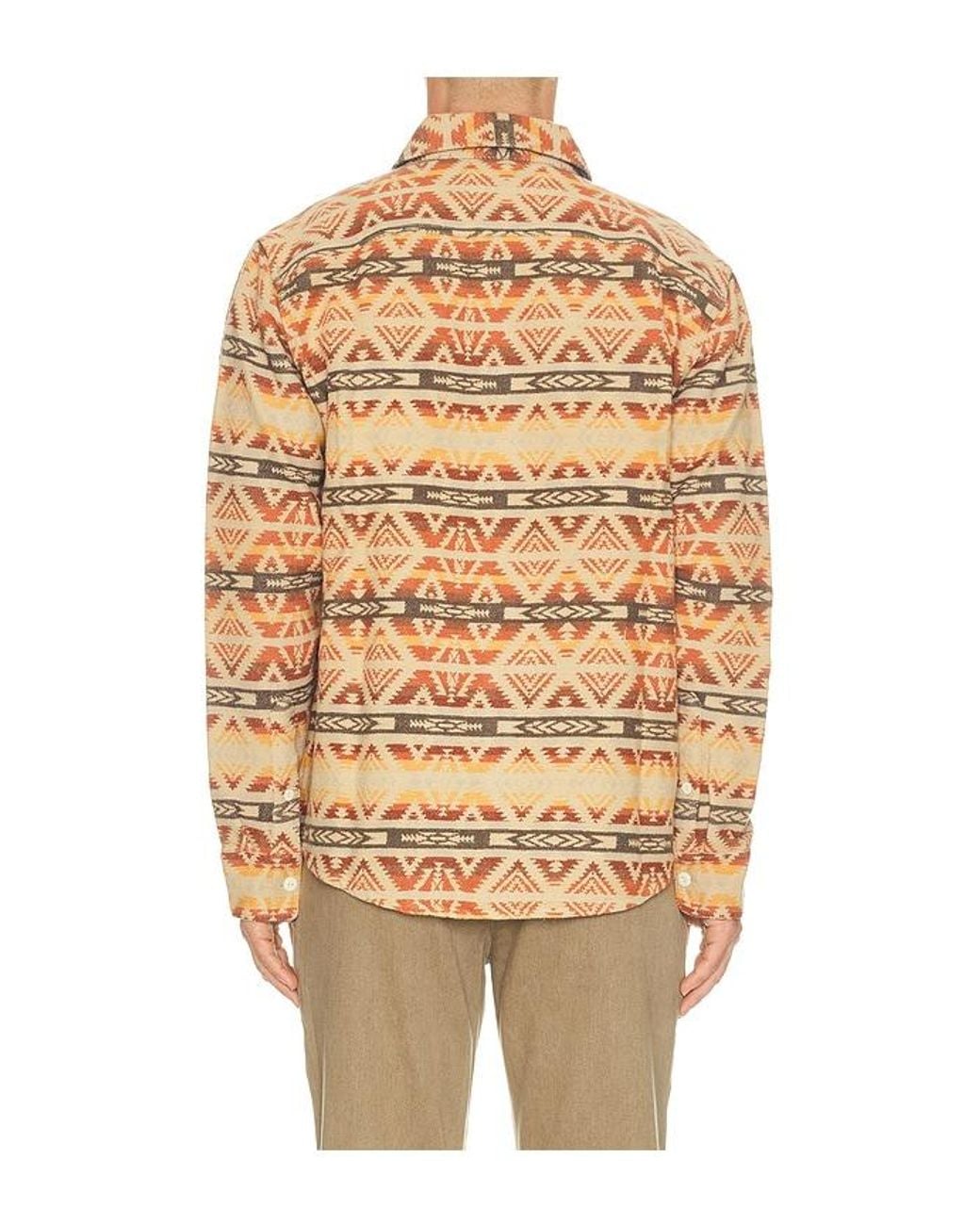 Faherty Brand Natural Lehi Canyon Overshirt for men