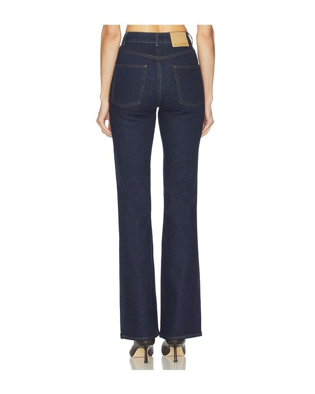 ALIGNE Blue Jeans Mit Geradem, Leicht Ausgestelltem Bein
