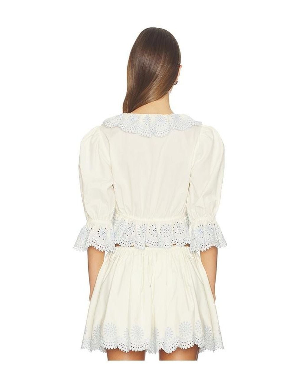 Tularosa White Anya Blouse