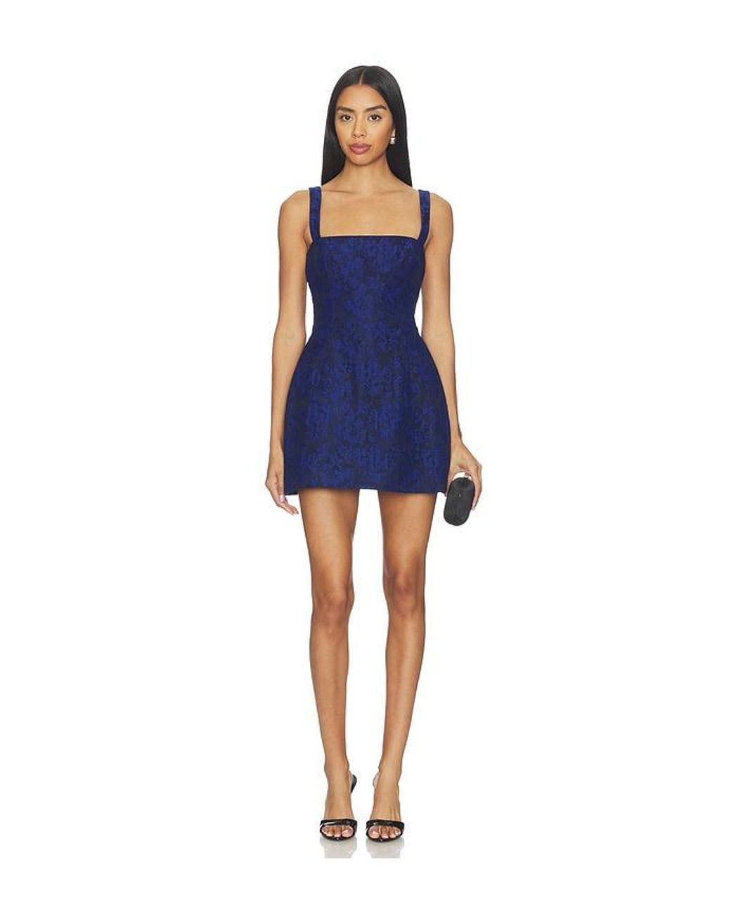 Amanda Uprichard Blue Judie Romper