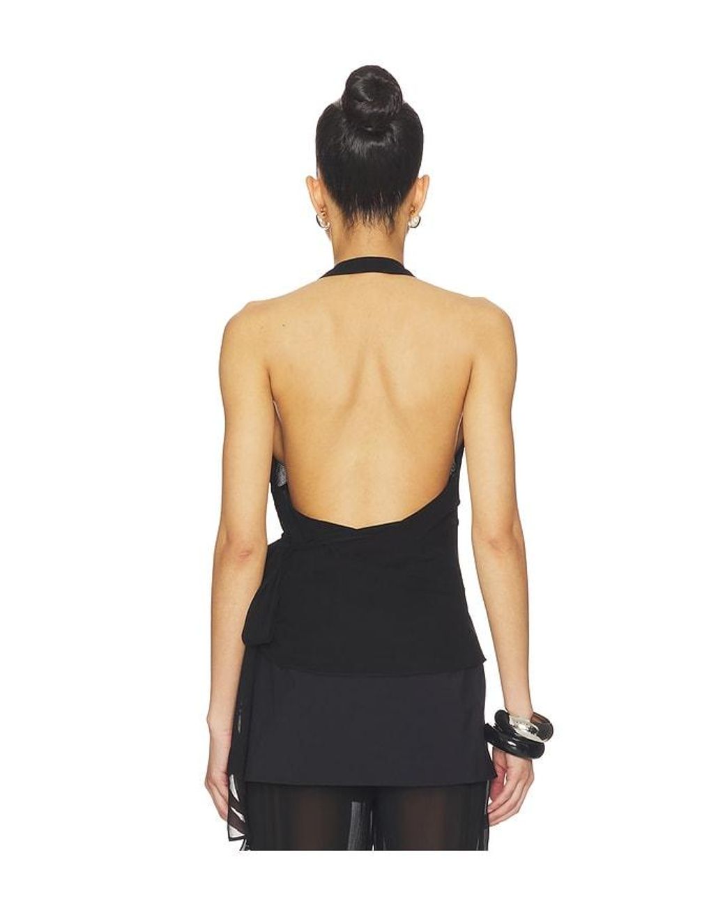 Elodie the Label Black Idris Top
