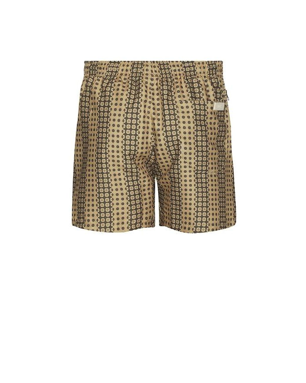 Oas Green Regalia Swim Shorts for men