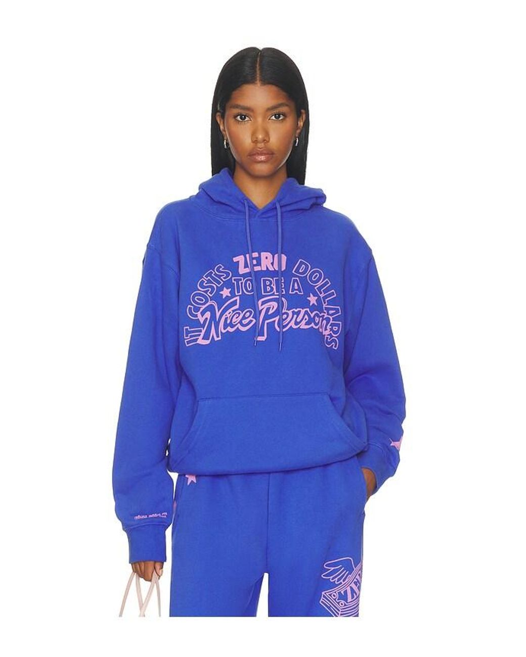 The Mayfair Group Blue It Costs $0 Classic Hoodie
