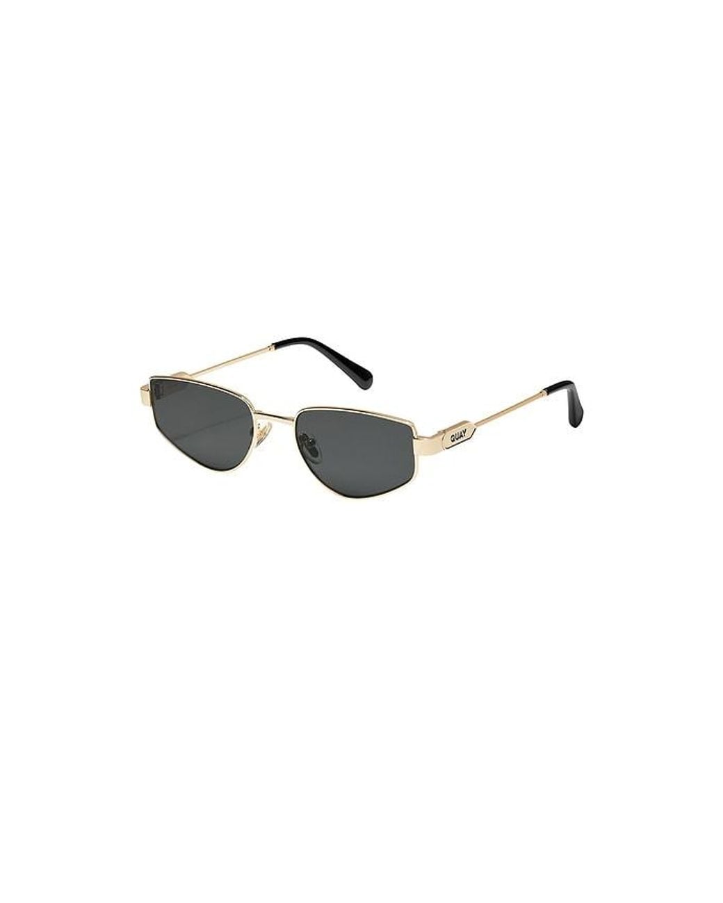 Quay Black Hit Single Sunglasses