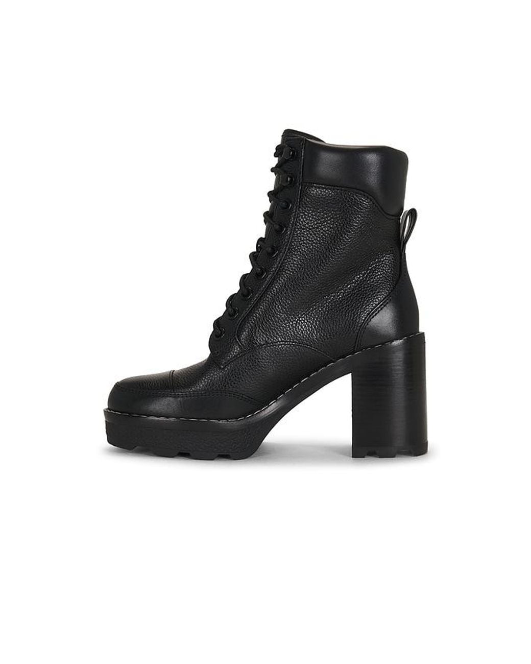 Tory Burch Black Romy Lug Heel Boot