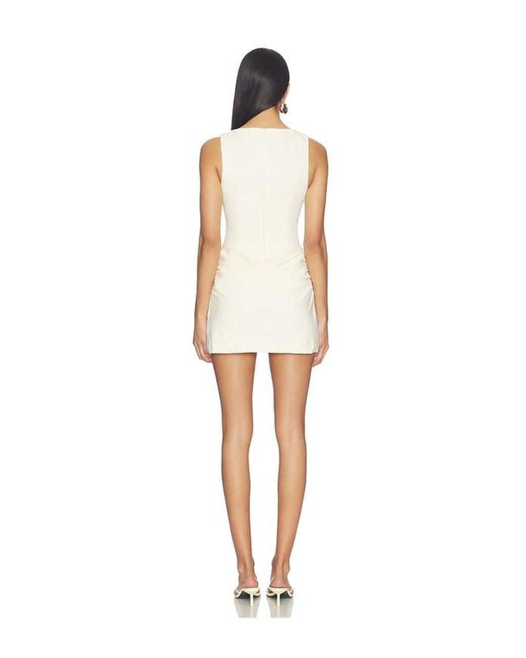 ALL THE WAYS White Loxley Mini Dress